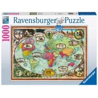 RAVENSBURGER 1000PC - BICYCLE RIDE AROUND THE WORLD