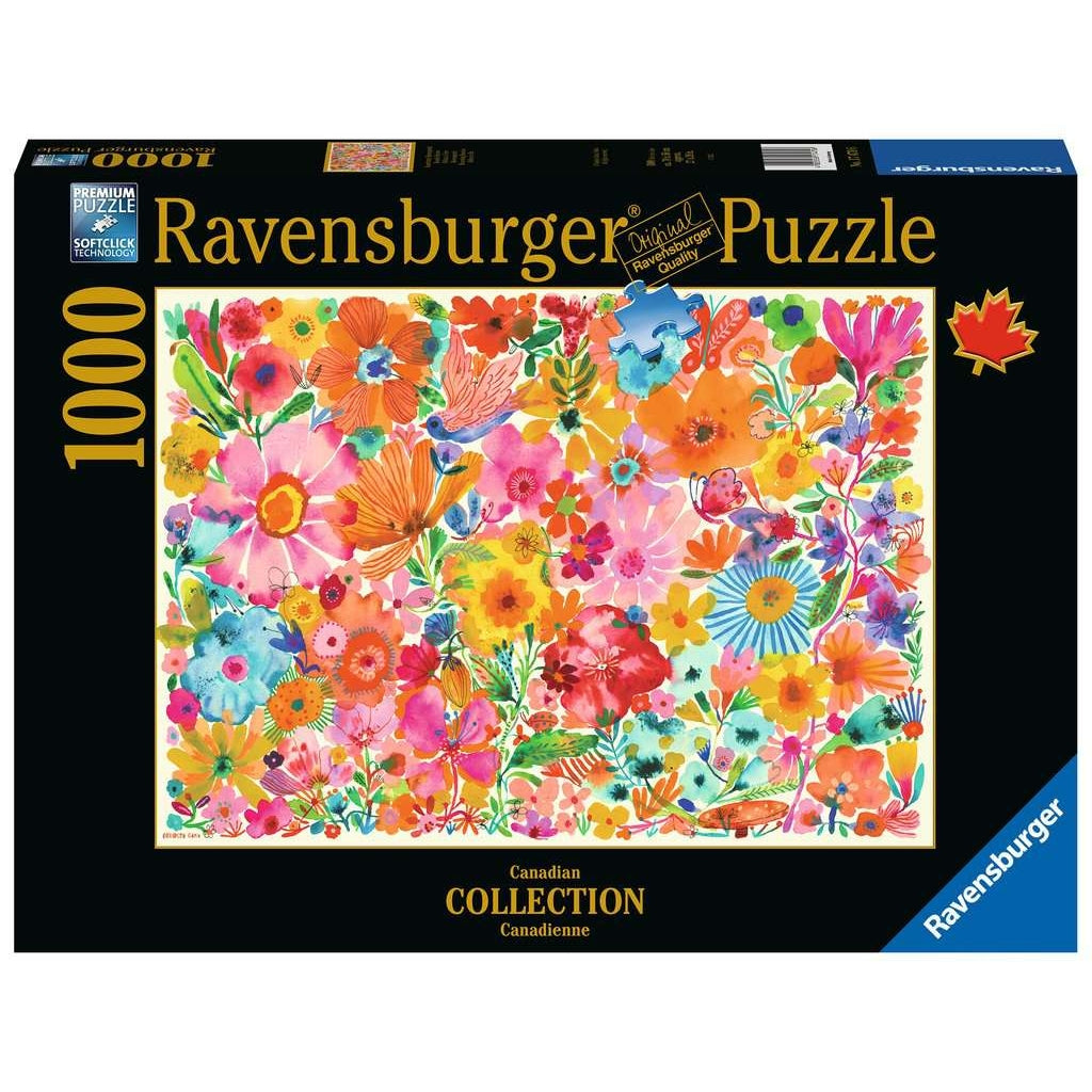 RAVENSBURGER 1000PC - CANADIAN COLLECTION: BLOSSOMING BEAUTIES