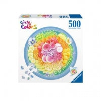 RAVENSBURGER 500PC - CIRCLE OF COLORS: POKE BOWL