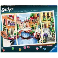 RAVENSBURGER - CREART - PAINT BY NUMBERS - VENTIAN DREAMS 12X16