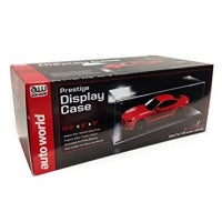 Auto World 1/18 Acrylic Display Case - Clear With Black Base