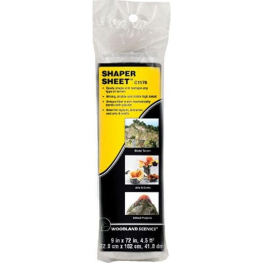 WOODLAND SCENICS Shaper Sheet 9" X 72"