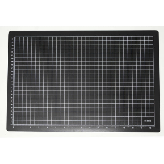 EXCEL 60062 12" x 18" Self Healing Cutting Mat Black