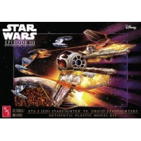 AMT AMT 1/48 Star Wars: The Phantom Menace Jedi Starfighter vs Droid
