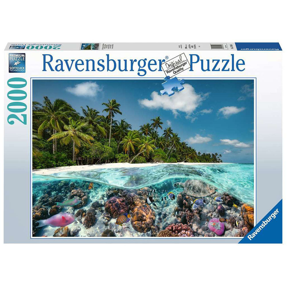 RAVENSBURGER 2000PC - A DIVE IN THE MALDIVES