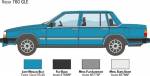 Italeri 1/24 Volvo 760 GLE 4-Door Sedan