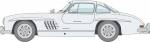 Italeri 1/24 Mercedes Benz 300SL Gull Wing Car