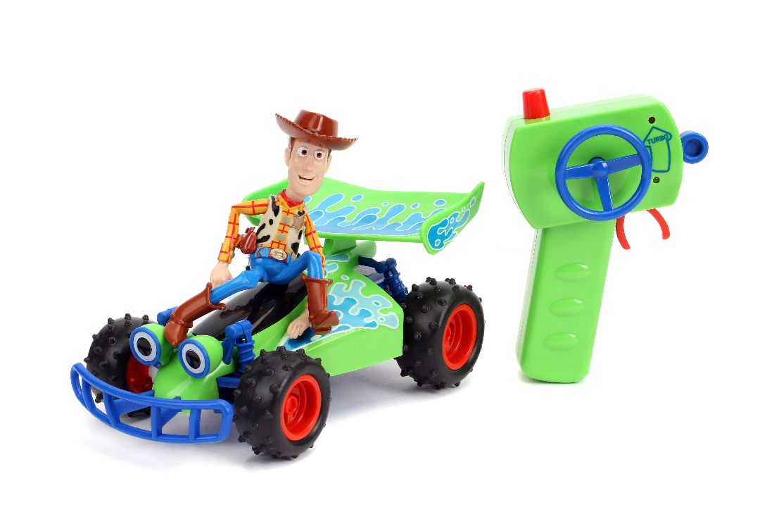 Jada 1/24 "Hollywood Rides" Toy Story R/C - Buggy w/ Woody