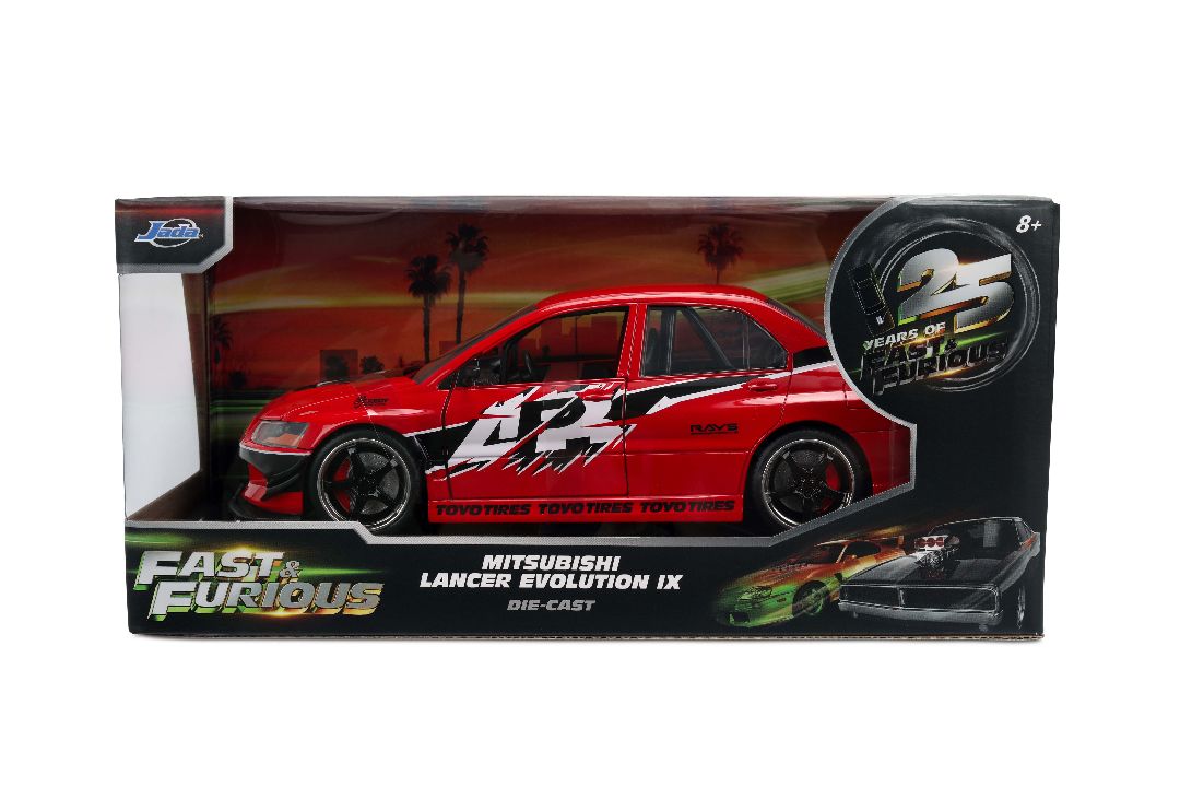 Jada 1/24 "Fast & Furious" Sean's Mitsubishi Lancer Evolution IX