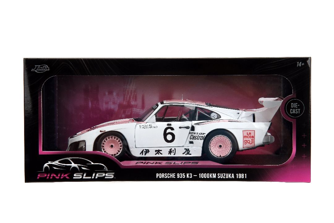 Jada 1/18 "Pink Slips" W4 - 1981 Porsche 935 K3
