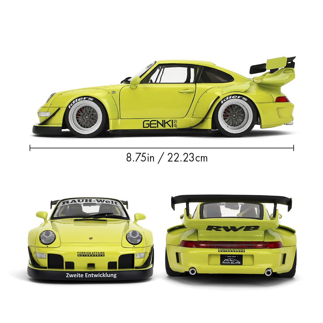 Jada 1/18 "Pink Slips" W7 - Porsche RWB Genki