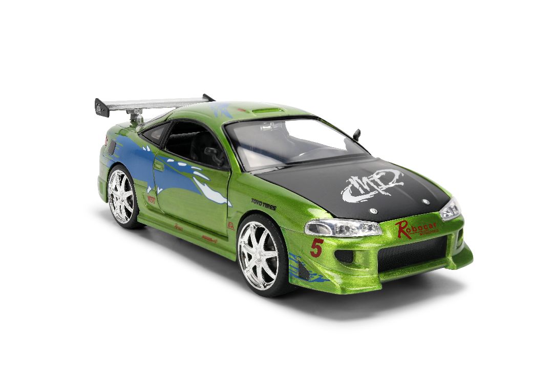 Jada 1/24 Fast & Furious Brian's Mitsubishi Eclipse - Color Brush
