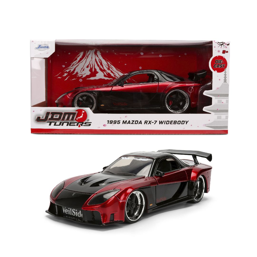 Jada 1/24 "JDM Tuners" 1995 Mazda RX-7 Widebody