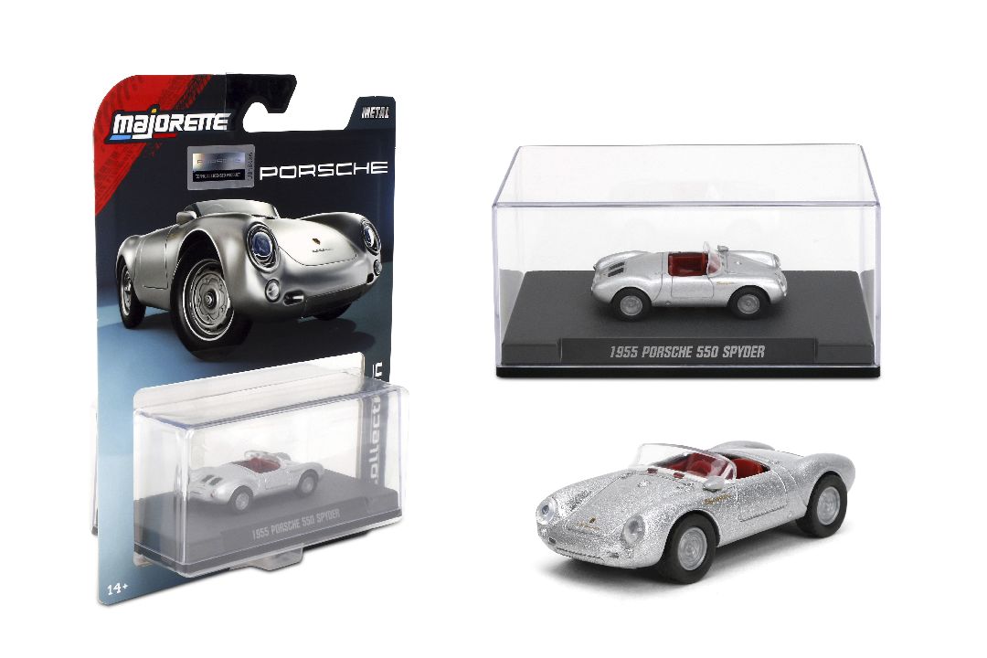 1/64 "Majorettte" Collection Wave 2 – 1955 550 Spyder