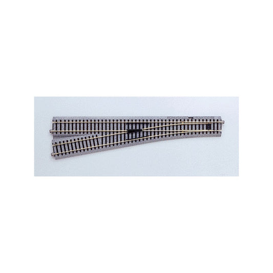 Kato 2-862 HO Manual Left Turnout #6 with Radius Curve HP867L