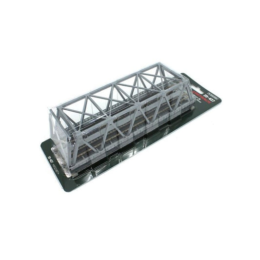 Kato 20-436 N 248mm (9 3/4') Double Truss Bridge WS248T light blue