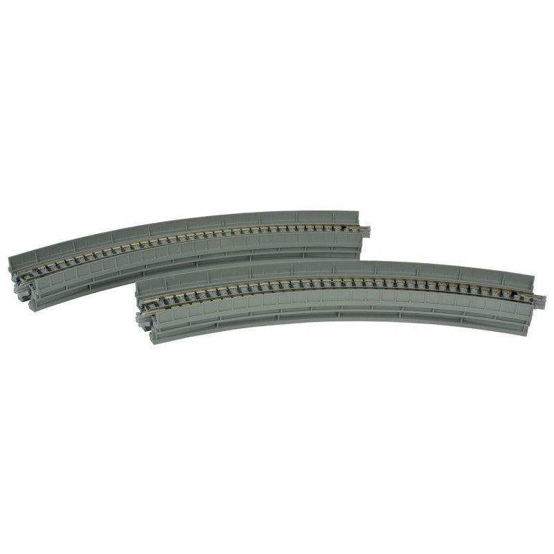 Kato 20-505 N 249mm (9 3/4') Single Viaduct Track R249-45V