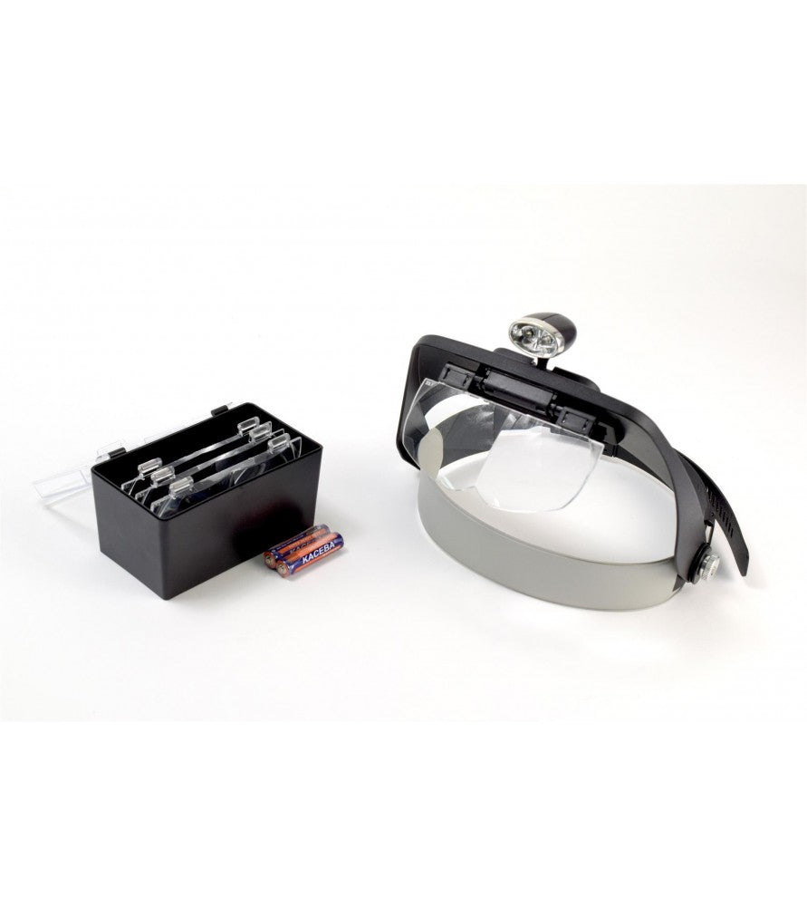 Artesania Latina 27054 Magnifying Glass with LED Lights x2 Headset