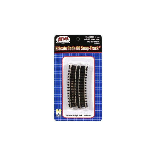 Atlas 2521 N Code 80  Half 11" Radius Curved