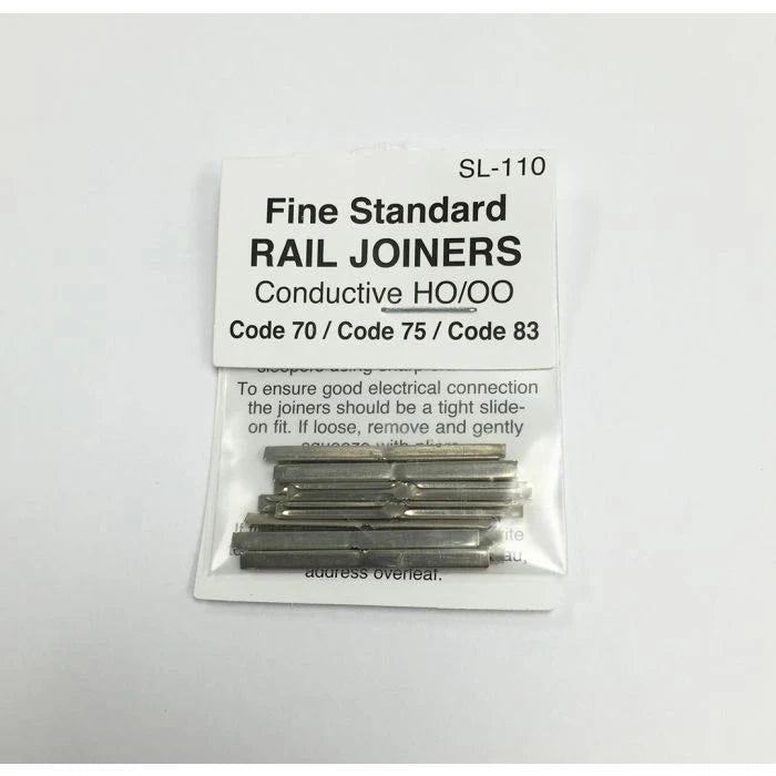 Peco SL-110 HO Rail Joiners Code 70, 75, 80