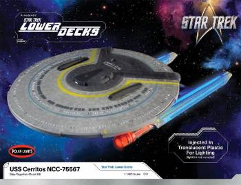 1/400 Star Trek Lower Decks USS Cerritos By POLAR LIGHTS