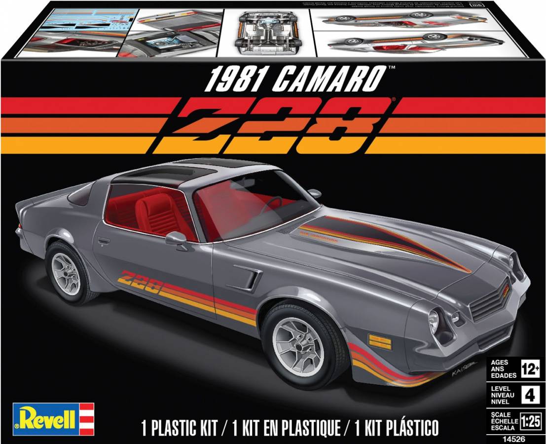 Revell 1/25 1981 Chevy Camaro Z-28