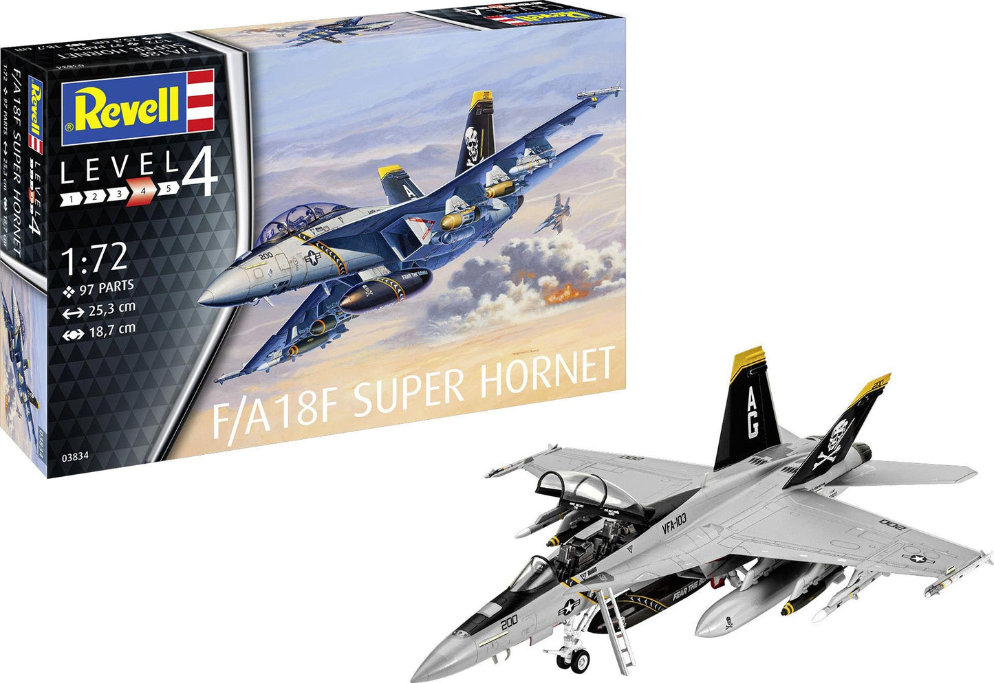 Revell 1/72 F/A-18F Super Hornet
