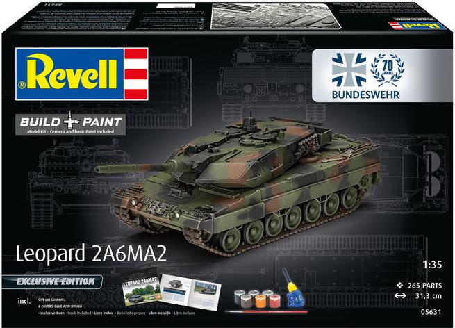 Revell 1/35 Leopard 2 A6A2 "70 Years Bundeswehr" (Exclusive Edition)