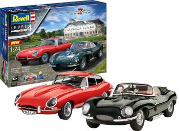 1/24 Gift Set Jaguar 100th Anniversary By REVELL GERMANY