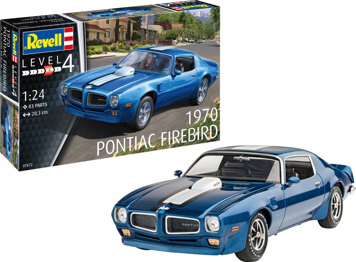 Revell 1/24 1970 Pontiac Firebird Car