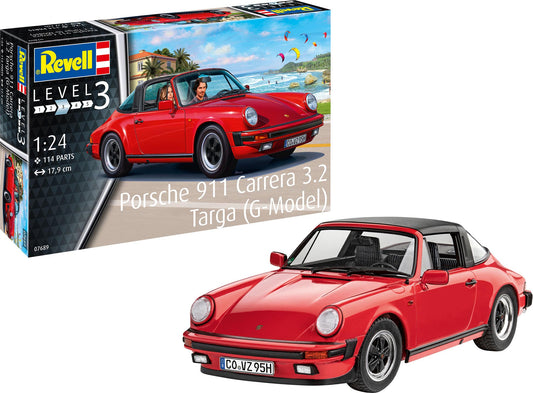 Revell 07689 1/24 Porsche 911 G Model Targa
