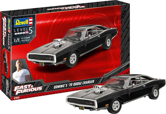 Revell 1/25 Fast & Furious Dom's 1970 Dodge Charger