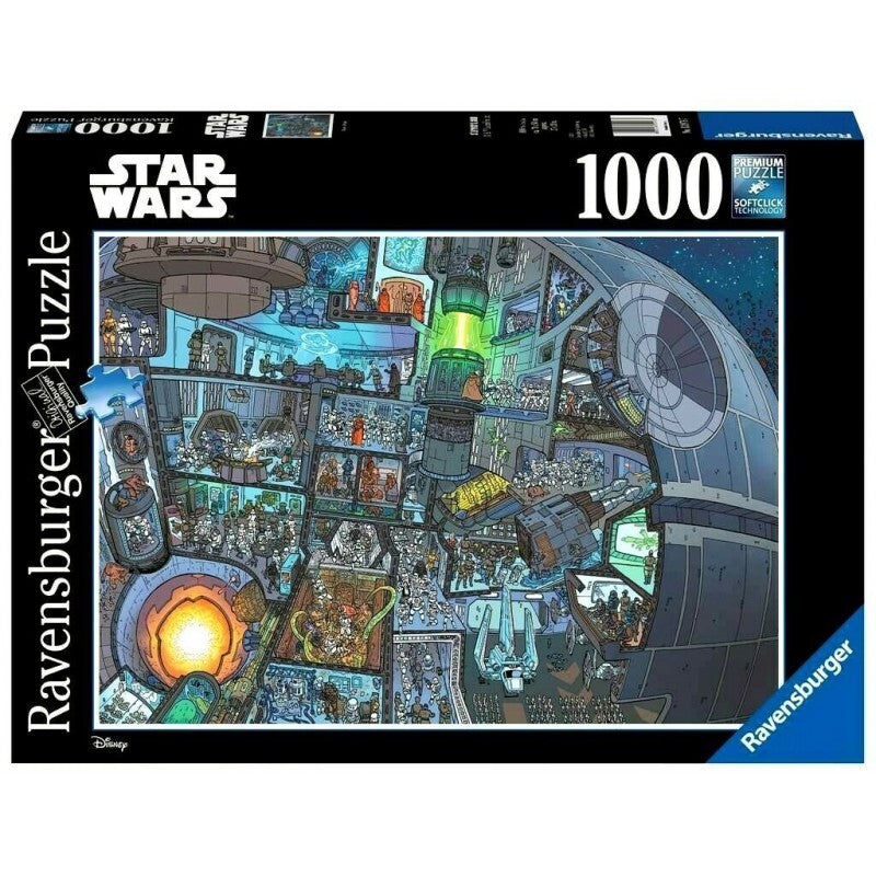 RAVENSBURGER 1000PC - WHERE'S WOOKIEE **DAMAGED BOX***