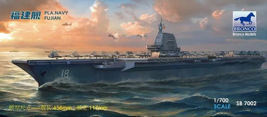 Bronco 7002 1/700 PLA. Navy Aircraft Carrier FuJian