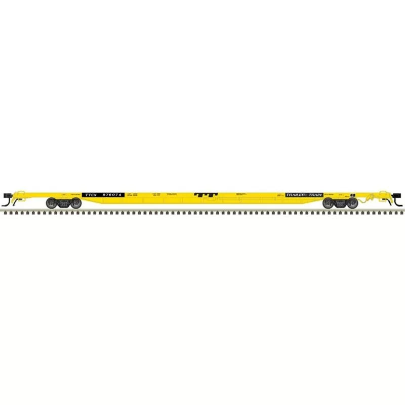 Atlas 50004439 N ACF 89' 4" Intermodal Flatcar Trailer-Train TTCX 976026
