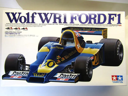 VINTAGE **1981** Tamiya 1/12 Vintage Big Scale Wolf Wr1 Ford  F1