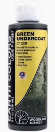 WOODLAND SCENICS Undercoat - Green 8oz