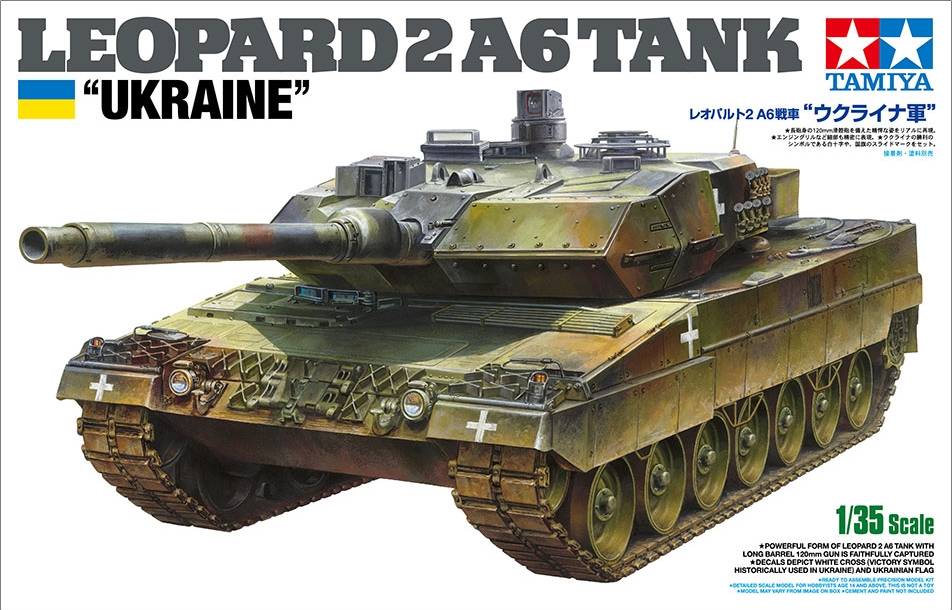 Tamiya 1/35 Leopard 2 A6 Ukraine