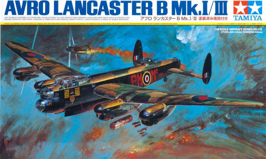 Tamiya 61112 1/48 Avro Lancaster B Mk.I/III