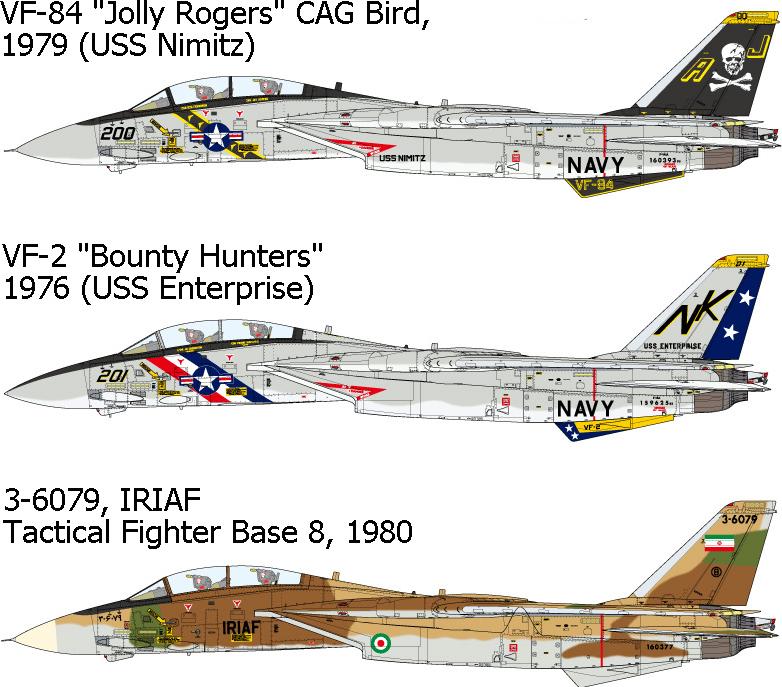 Tamiya 61114 1/48 Grumman F-14A Tomcat
