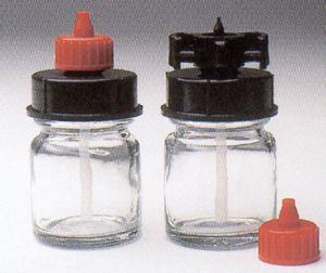 Bottles w/Caps 1/2oz (2) By TESTORS