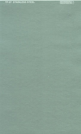 Microscale TF-27 Trim Film - Stainless Steel