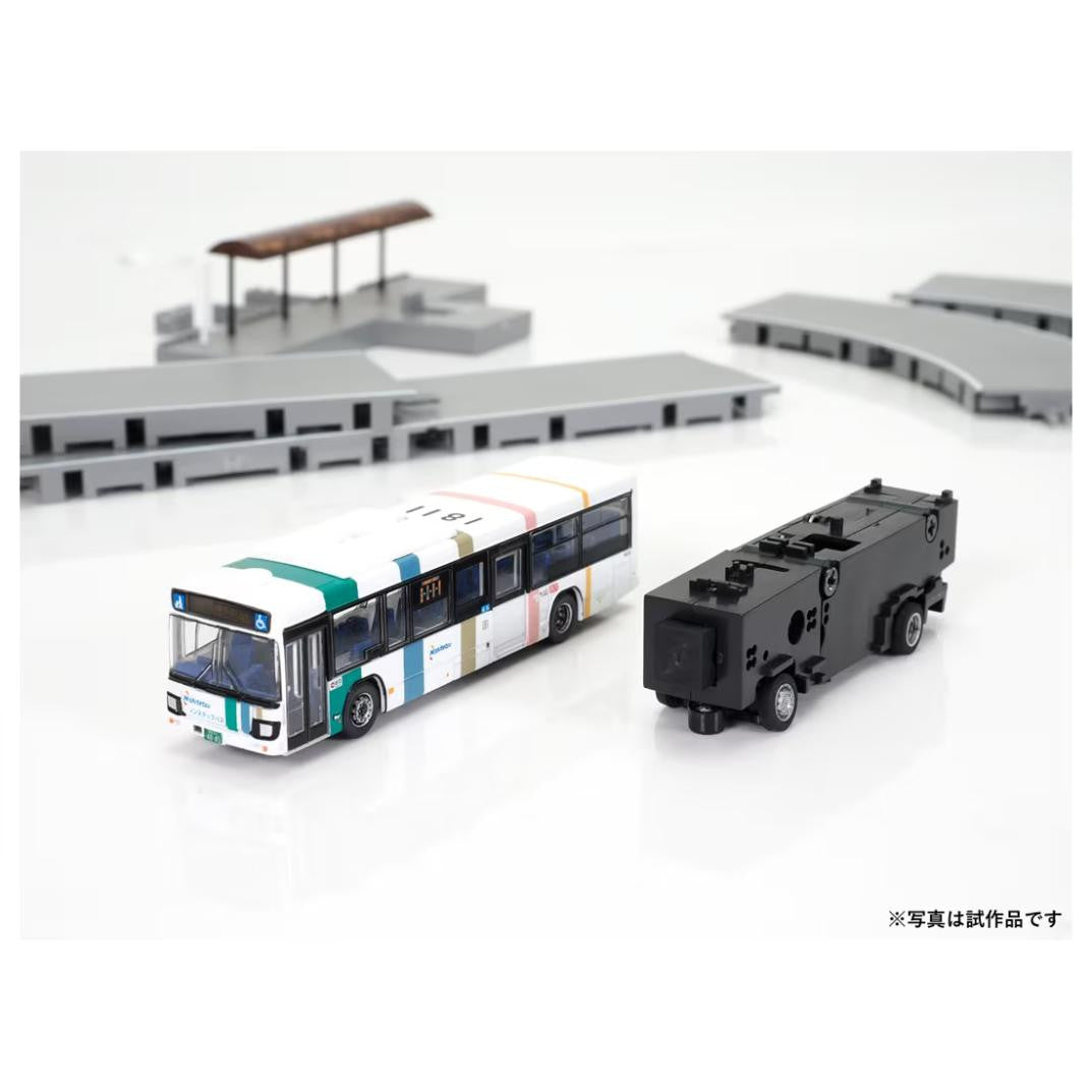 Tomytec The Moving Bus System Basic Set A5 Isuzu Erga Nishi-Nippon Railroad (N scale)
