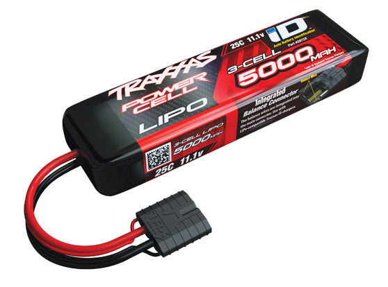 Traxxas 2872 5000mAh 3S 11.1V 25C LiPo iD Connector Soft Case