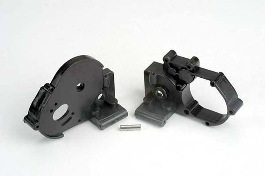 Traxxas 3691 Gearbox Halves w/Idler Shaft