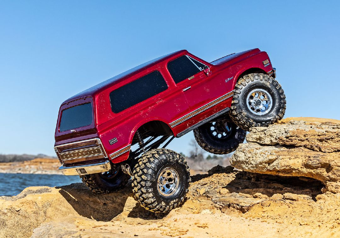 TRX-4 1/10 Scale Crawler Chevrolet K10 Cheyenne High Trail Red By TRAXXAS