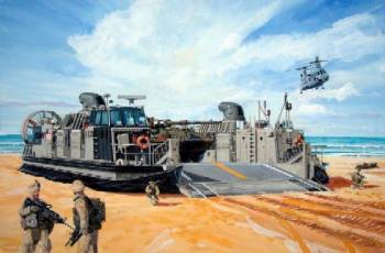 Trumpeter 00107 1/144 USMC Landing Craft/Air Cushion LCAC