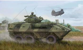 1/35 Canadian AVGP Grizzly (Early) 6x6 Armored Personnel Carrier By TRUMPETER