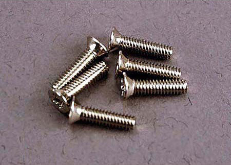 Traxxas Countersunk Screws 2x8mm (6)