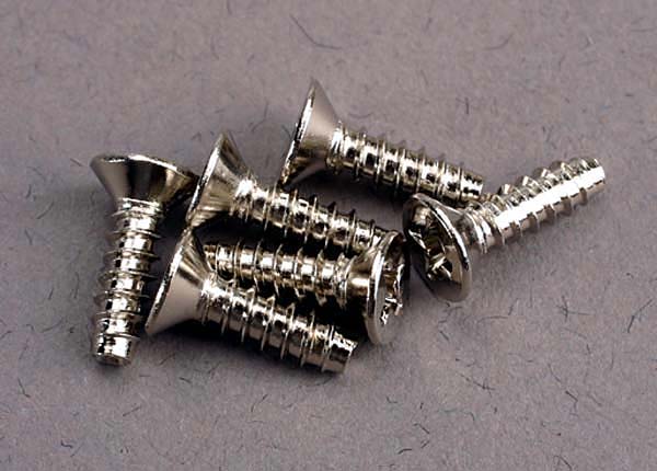 Traxxas Countersunk Screws 3x10mm Nitro Hawk (6)